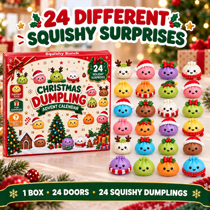 Christmas Dumpling Squishy Advent Calendar