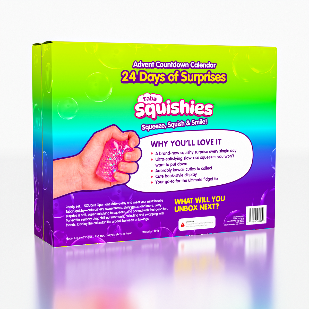 Taba Squishies Advent Calendar