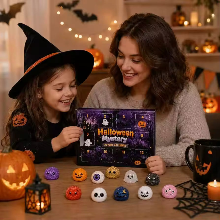 Halloween Dumpling Squishy Advent Calendar