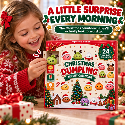Christmas Dumpling Squishy Advent Calendar